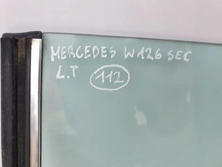 Mercedes W126 C126 SEC COUPE SZYBA LEWY TYŁ TYLNA