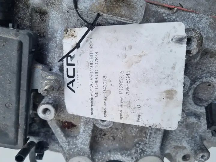 Volvo S60 II 2.0 D D2 120KM AUTOMATYCZNA SKRZYNIA BIEGÓW P1285396 1285396