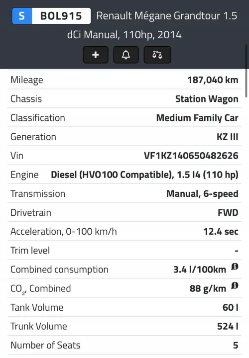 SILNIK KOMPL Renault Kangoo II 1.5 DCI 110KM udokumentowane 187tyś K9K636