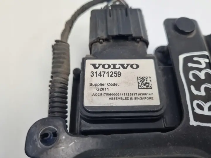 Volvo XC60 V60 I S60 II CZUJNIK PRĘDKOŚCI Radar DISTRONIC 31471259 31471255