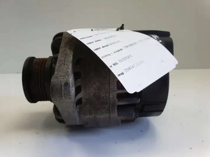 Fiat Doblo I 1.9 JTD ALTERNATOR