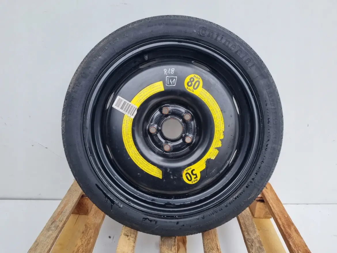 Audi Seat Vw Skoda KOŁO DOJAZDOWE dojazdówka 125/70 R18 1K0601027B