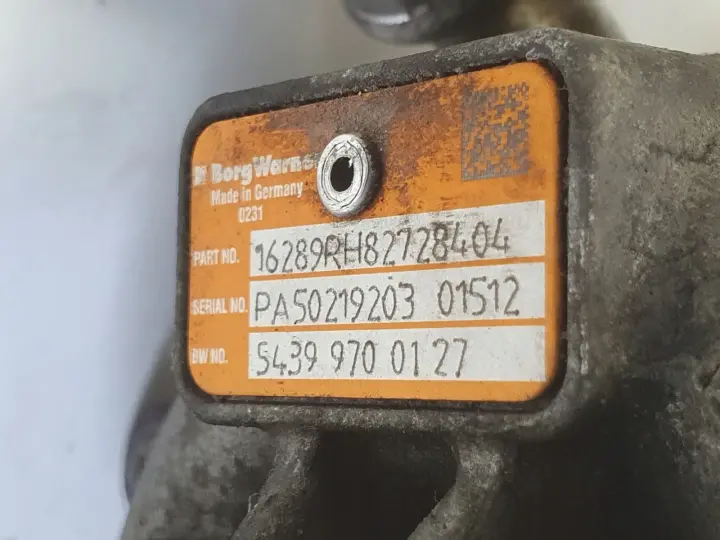 Renault Fluence 1.5 DCI TURBOSPRĘŻARKA 16289RH82728404