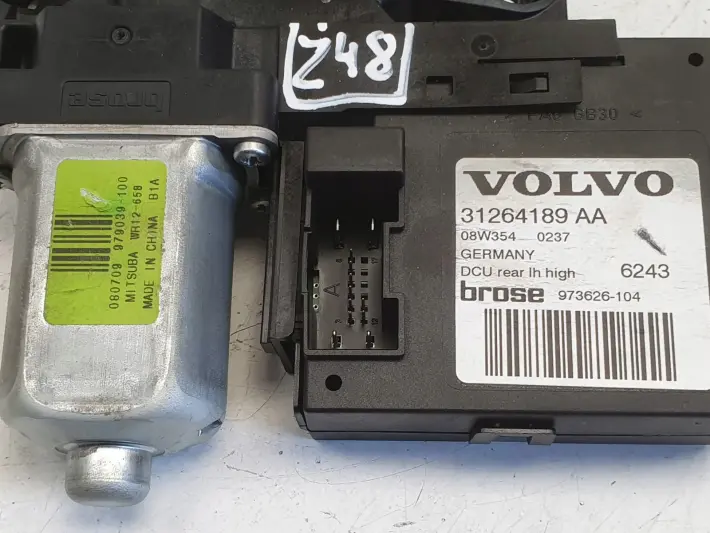 Volvo V50 S40 II SILNICZEK PODNOSZENIA SZYBY Lewy tył kierowcy 31264189AA