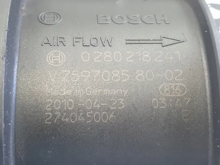 Peugeot 308 1.6 THP PRZEPŁYWOMIERZ POWIETRZA 0280218241