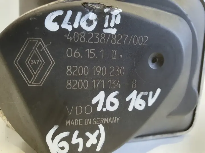 Renault Clio III 1.6 16V PRZEPUSTNICA 8200190230