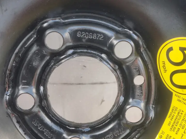 Volvo S80 V70 S60 I KOŁO DOJAZDOWE dojazdówka 125/80 R17 9209872