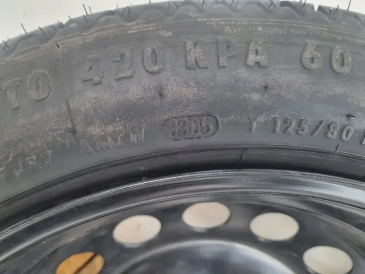 Volvo S80 V70 S60 I KOŁO DOJAZDOWE dojazdówka 125/80 R17 9209872