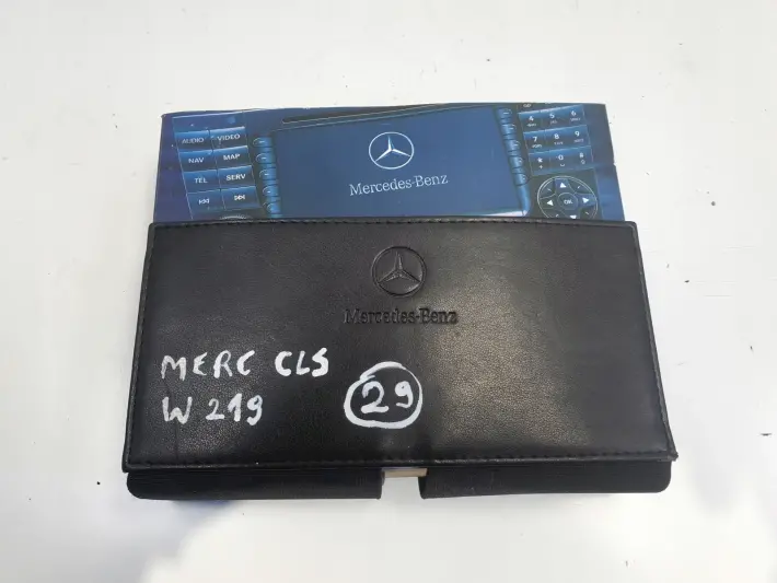 Mercedes CLS C219 W219 KSIĄZKA SERWISOWA Instrukcja obsługi dokumenty