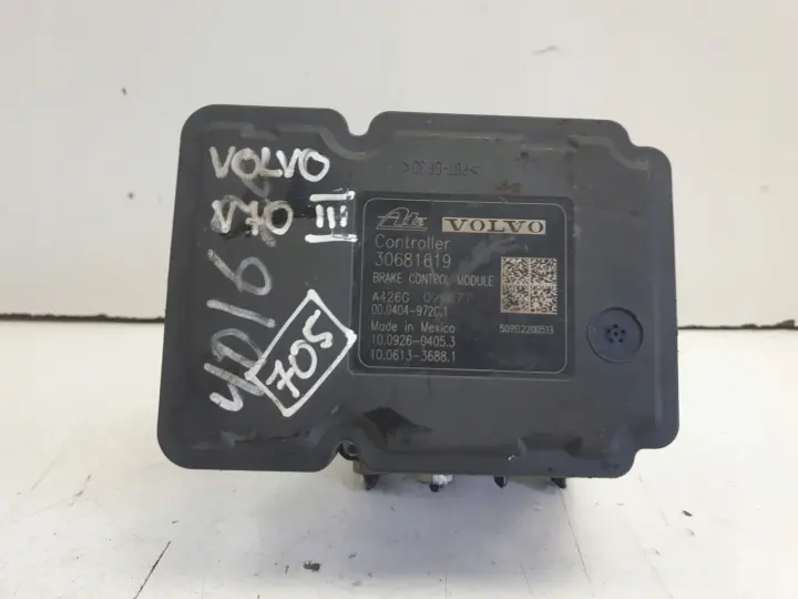 Volvo V70 III S80 II POMPA ABS hamulcowa 30681619