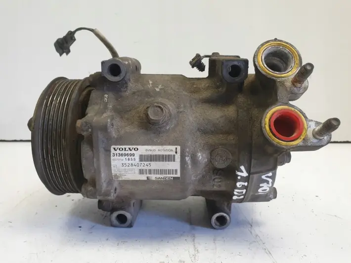 Volvo V70 III 1.6 D2 SPRĘŻARKA KLIMATYZACJI
