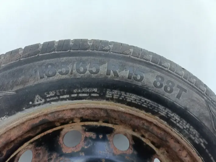 Clio II III Kangoo KOŁO ZAPASOWE Zapas 185/65 R15 4x100