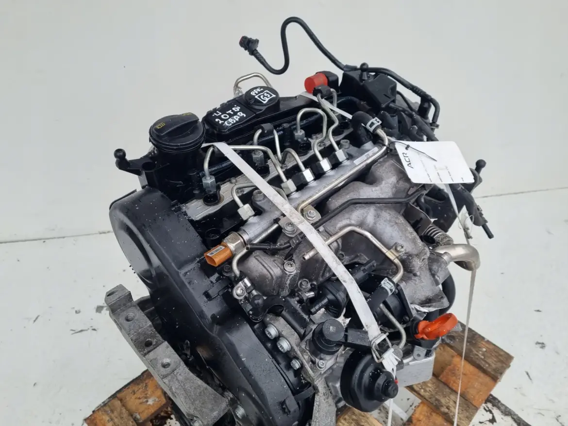 SILNIK BEZ OSPRZĘTU VW EOS 2.0 TDI 140KM ładnie pali CBA CBAB