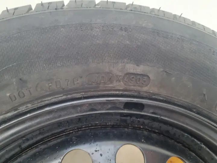 Renault Megane Scenic II KOŁO ZAPASOWE Zapas felga 205/60 R16 4x100 ET49