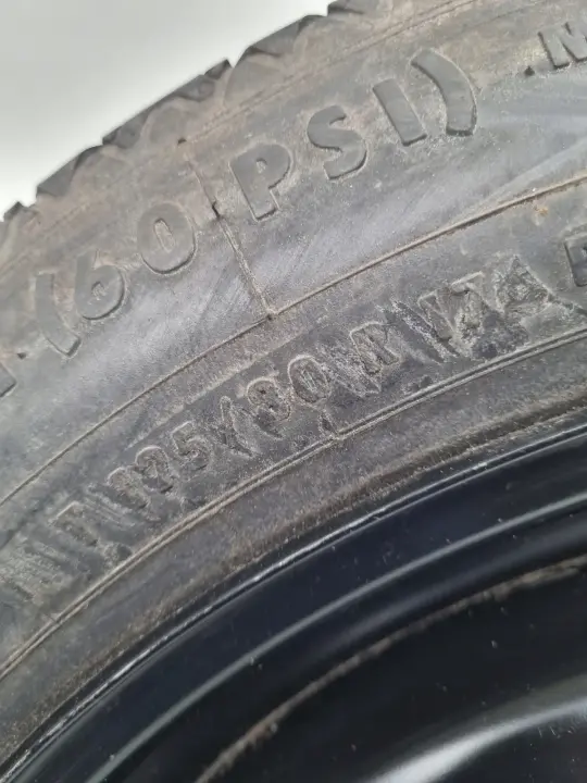 Volvo S80 II V70 III KOŁO DOJAZDOWE dojazdówka 125/80 R17 31302356 2170805