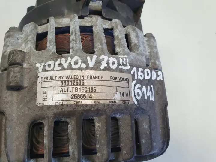 Volvo V70 III 1.6 D D2 ALTERNATOR valeo 30659390