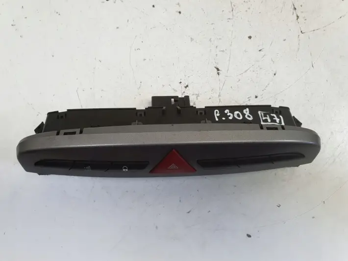 Peugeot 308 WŁĄCZNIK ŚWIATEŁ AWARYJNYCH Panel 9659417277