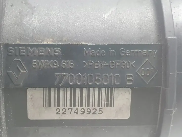 Renault Scenic I 1.9 DTI PRZEPŁYWOMIERZ 7700105010B 5WK9615