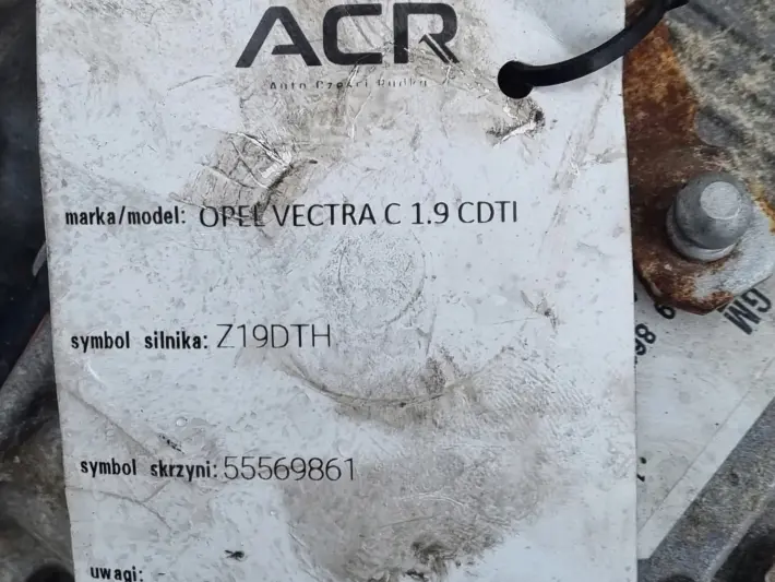 Opel Vectra C 1.9 CDTI 16V AUTOMATYCZNA SKRZYNIA BIEGÓW TF-80SC 55559861A