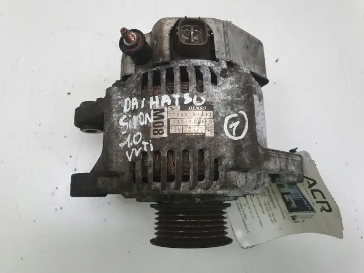 Daihatsu Sirion 1.0 VVTi ALTERNATOR 27060-B1080