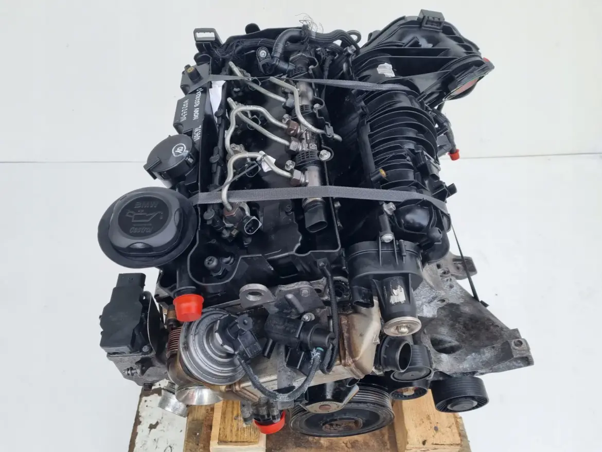 SILNIK KOMPLET BMW E90 E91 E92 E93 2.0 D DIESEL nowy rozrząd N47D20A