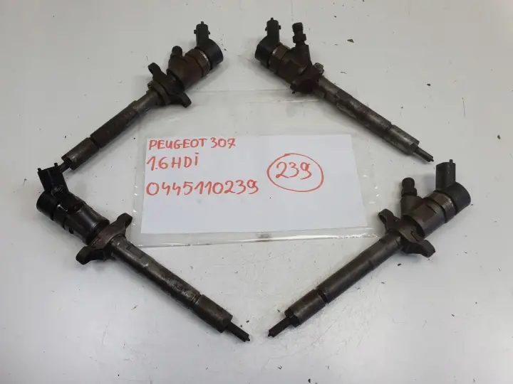 Peugeot 307 1.6 HDI WTRYSKIWACZ wtrysk 0445110239
