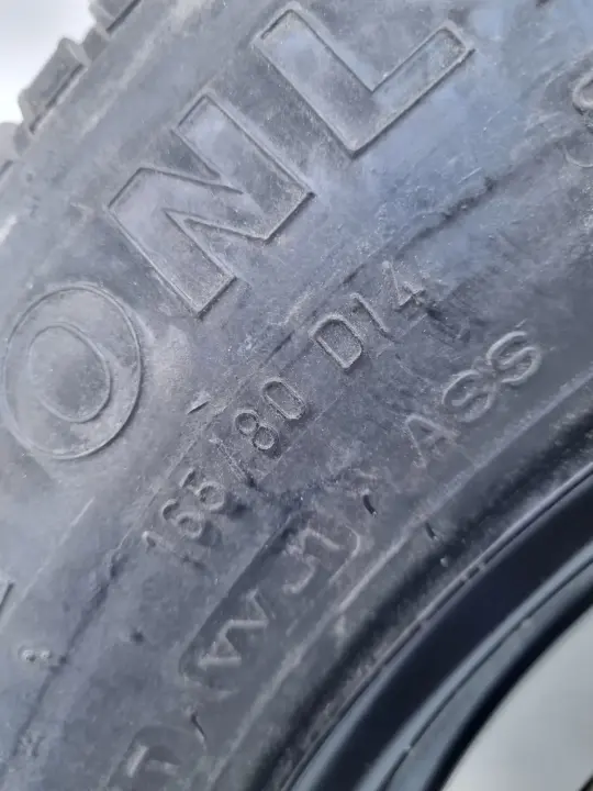 Volvo 240 940 740 KOŁO DOJAZDOWE dojazdówka 165/80 R14 1229494 7436191