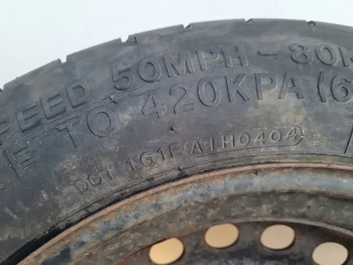 Ford C-Max Focus Mk2 II KOŁO DOJAZDOWE dojazdówka 125/85 R16 5x108 1S71MF
