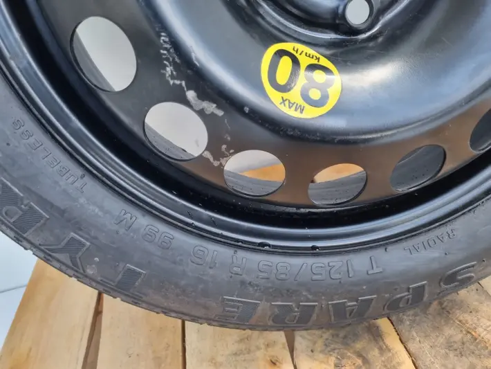 Opel Vectra C Astra H KOŁO DOJAZDOWE dojazdówka 125/85 R16 5x110 2160132