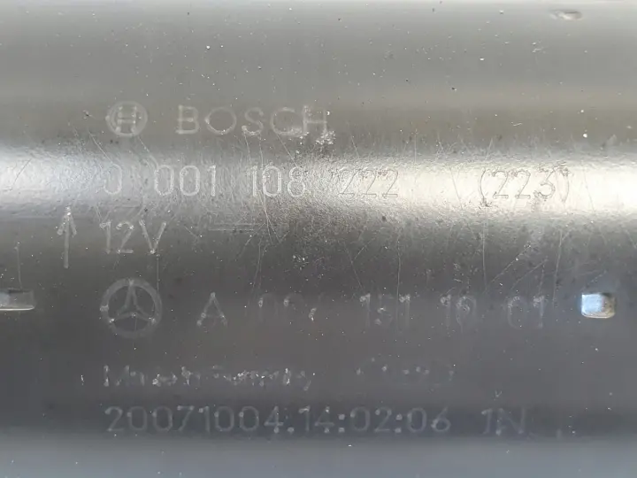 Mercedes W204 3.0 V6 ROZRUSZNIK bosch 0001108222