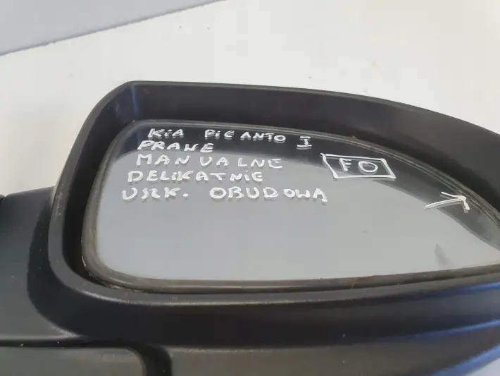 Kia Picato I 03-11r LUSTERKO PRAWE PASAŻERA manualne
