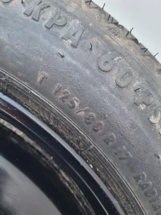 Volvo S80 V70 S60 I KOŁO DOJAZDOWE dojazdówka 125/80 R17 9209872