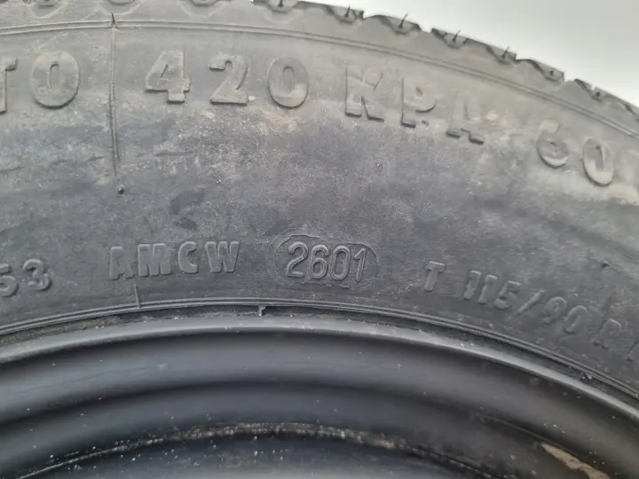 BMW E46 KOŁO DOJAZDOWE dojazdówka 115/90 R16 5x120 6750006