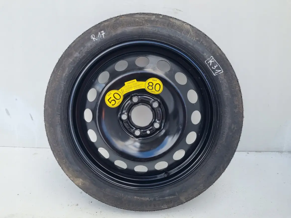 Volvo S80 V70 S60 I KOŁO DOJAZDOWE dojazdówka 125/80 R17 9209872