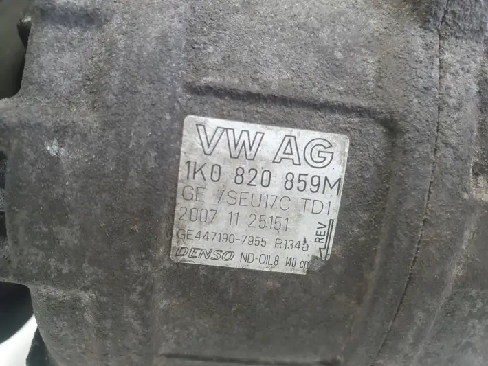 VW Golf V 1.6 FSI SPRĘŻARKA KLIMATYZACJI pompa 1K0820859M