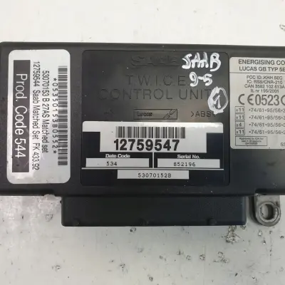 Saab 9-5 lift MODUŁ KOMFORTU sterownik 12759547