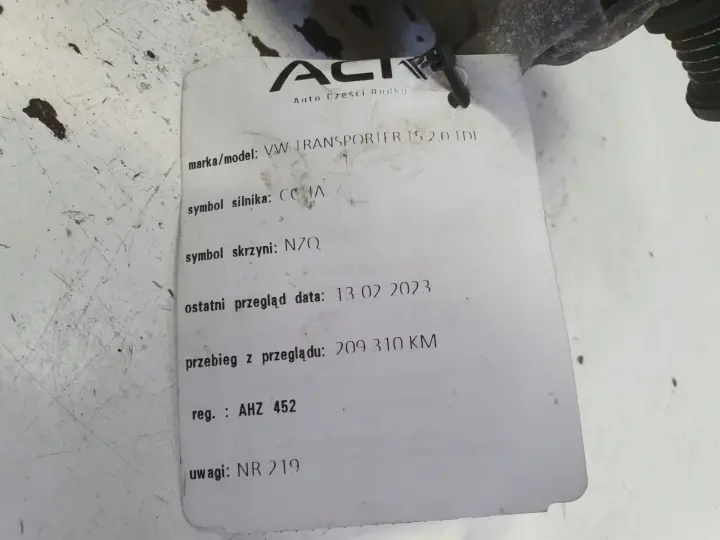 VW Transporter T5 2.0 TDI ALTERNATOR 180A 03L903024G valeo