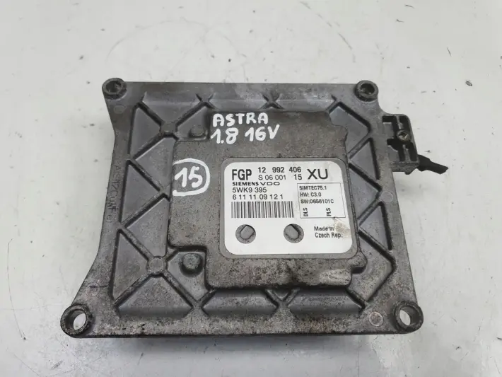 Opel Astra III H 1.8 16V STEROWNIK SILNIKA komputer 12992406 XU
