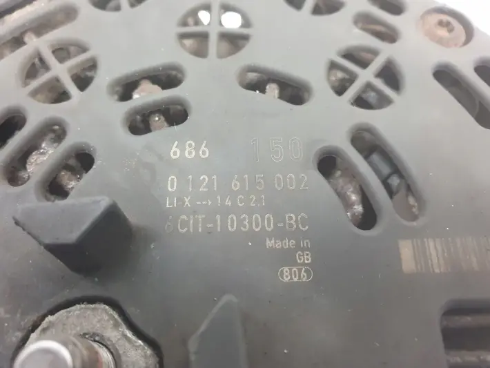 Ford Transit MK7 VII 2.2 TDCI ALTERNATOR 0121615002 bosch