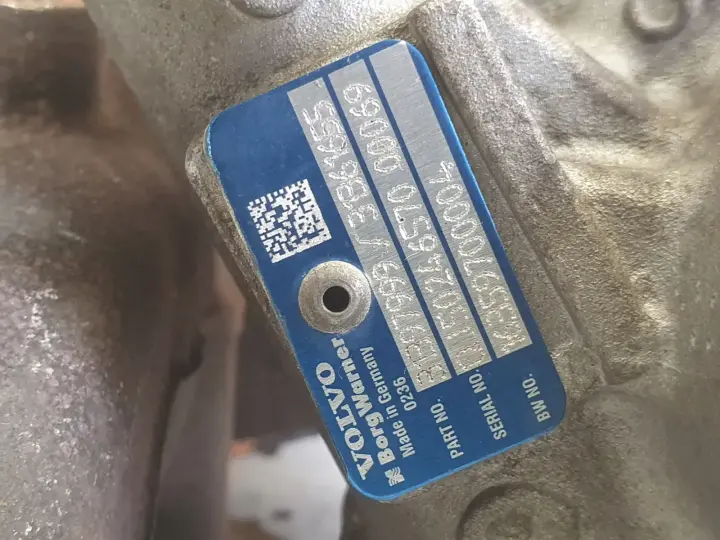 Volvo V60 2.0 D4 TURBOSPRĘŻARKA turbo 31397999 31361655