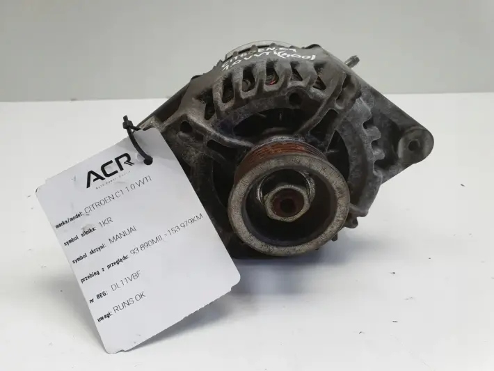 Citroen C1 I 1.0 12V ALTERNATOR 27060-0Q120 70A