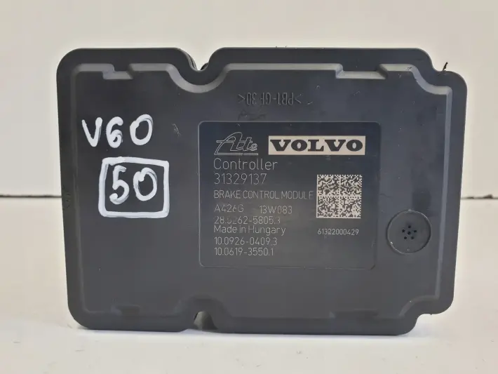 Volvo V60 S60 II POMPA ABS Sterownik 31329137