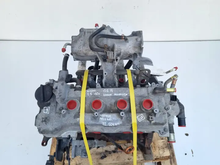 SILNIK KOMPLET Nissan Almera N16 1.5 16V udokumentowane 72tyś QG15 QG15DE