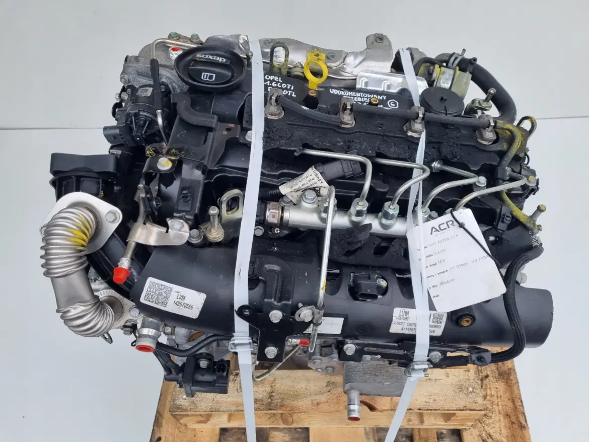 SILNIK GOŁY Opel Meriva B 1.6 CDTI 110KM udokumentowane 167tyś B16DTL