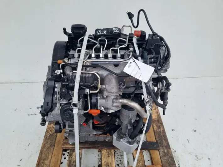 SILNIK BEZ OSPRZĘTU VW EOS 2.0 TDI 140KM ładnie pali CBA CBAB