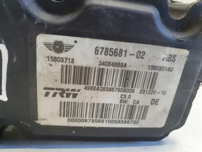 Mini Cooper One R56 POMPA ABS hamulcowa 6785681