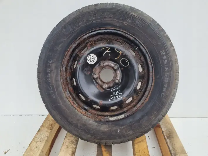 Renault Trafic III KOŁO ZAPASOWE Zapas 215/65 R16C 5x114.3 ET50