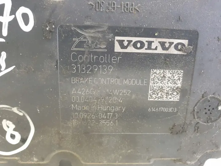 Volvo V70 III S80 II POMPA ABS hamulcowa 31329139