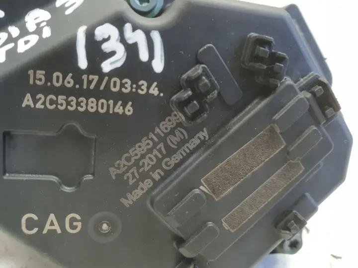 Audi A3 II 8P 1.9 TDI PRZEPUSTNICA A2C53380146