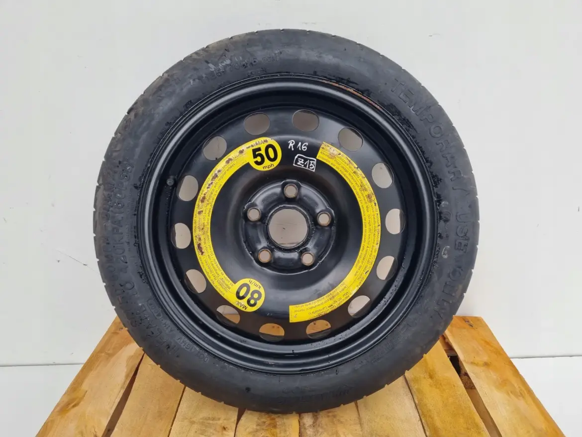 Audi Seat Vw Golf V KOŁO DOJAZDOWE dojazdówka 125/70 R16 1K0601027F 5x112